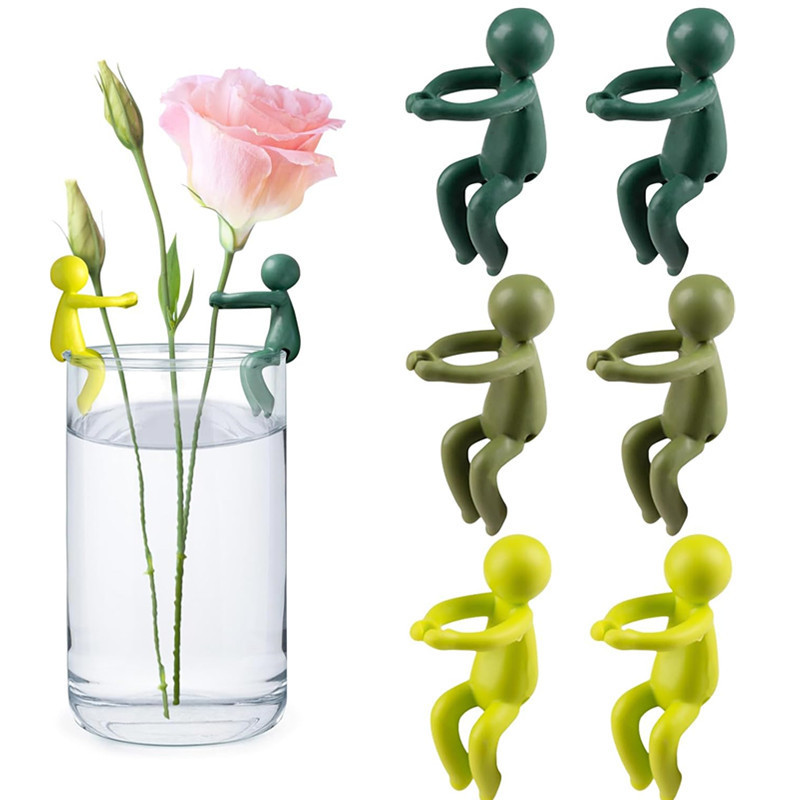 Florist Supp - Hydroponische plantenhouder figuur ornament rechtopstaande plantensteun