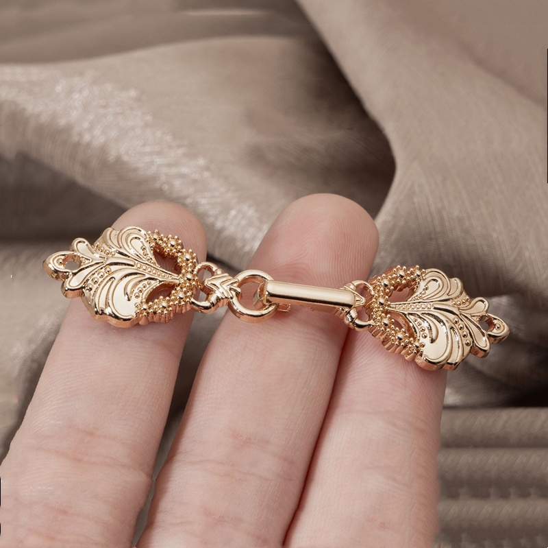 Flower Frog Pin - 10 paar vintage metalen knoppen voor