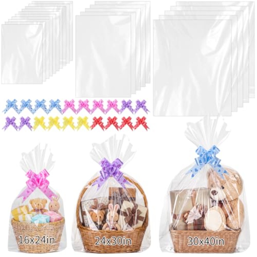 20 stuks grote cellofaanzakjes - Cellophane Wrap Clear recensie en prijs