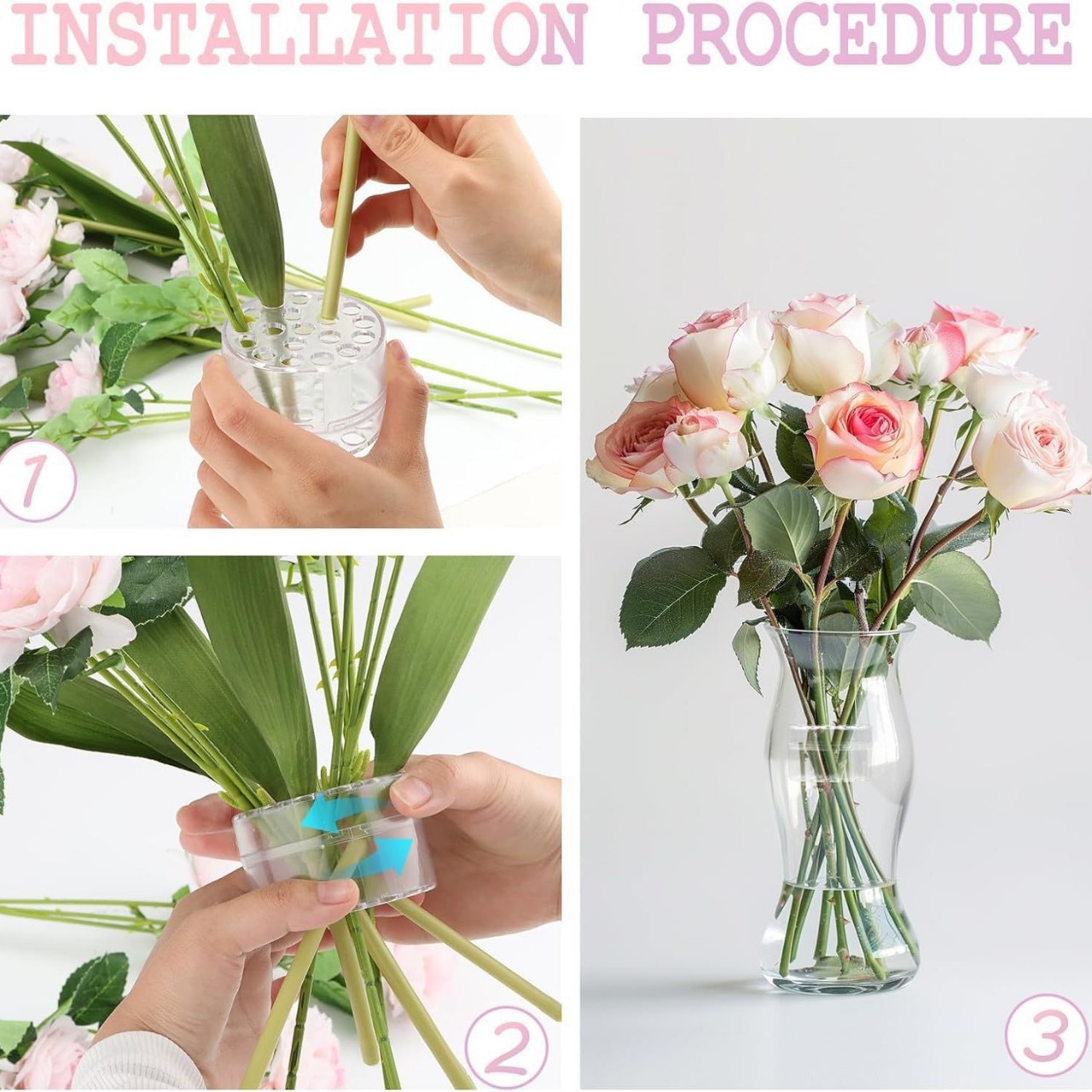Spiral Ikebana stengelhouder v - Florist Supp recensie en prijs