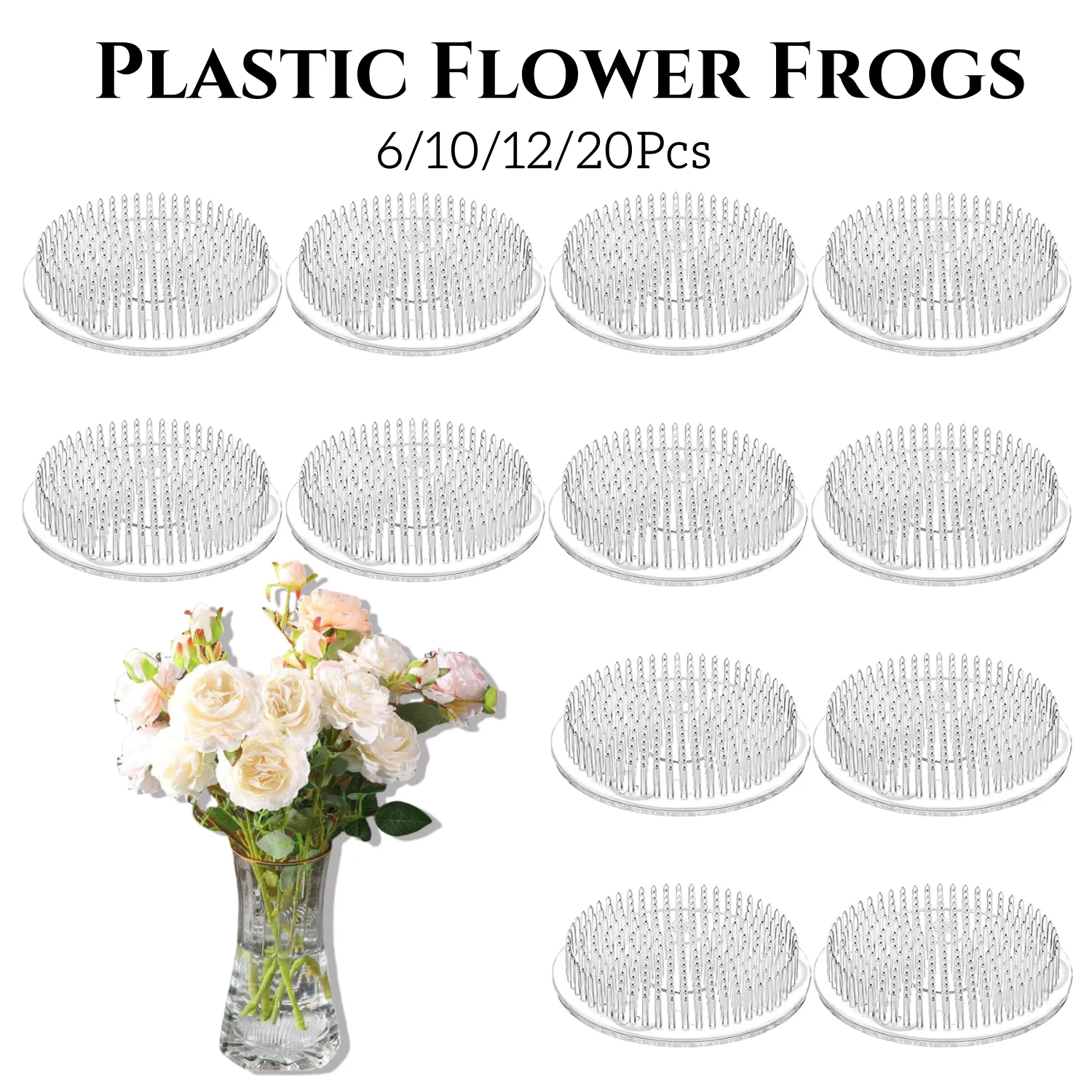 6/10/12/20 stuks plastic bloem - Flower Frog Pin recensie en prijs